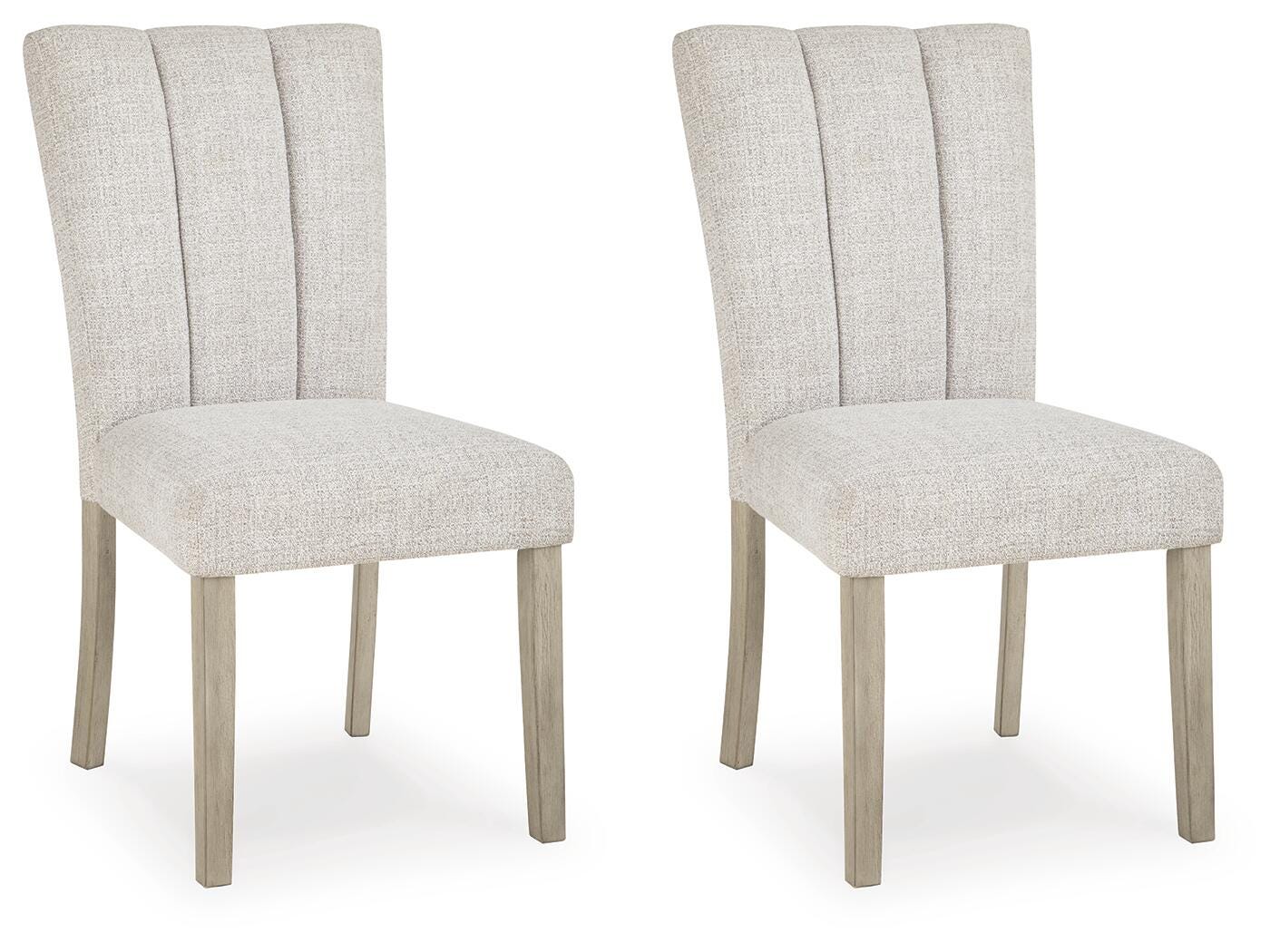 Ashley Karmenton Bisque Dining Chair (Set of 2)
