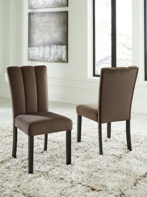 Ashley Jazmore Mocha Dining Chair (Set of 2)