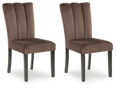 Ashley Jazmore Mocha Dining Chair (Set of 2)