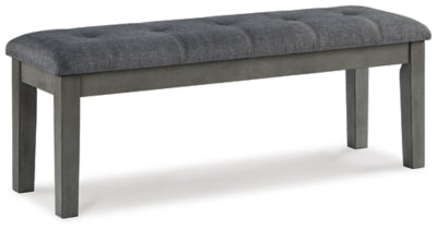 Ashley Hallanden Two-tone Gray 50" Dining Bench