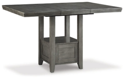 Ashley Hallanden Gray Counter Height Dining Extension Table