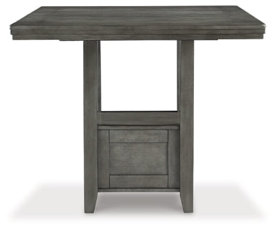 Ashley Hallanden Gray Counter Height Dining Extension Table