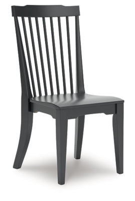 Ashley Plazaton Black Dining Chair (Set of 2)