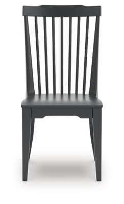 Ashley Plazaton Black Dining Chair (Set of 2)