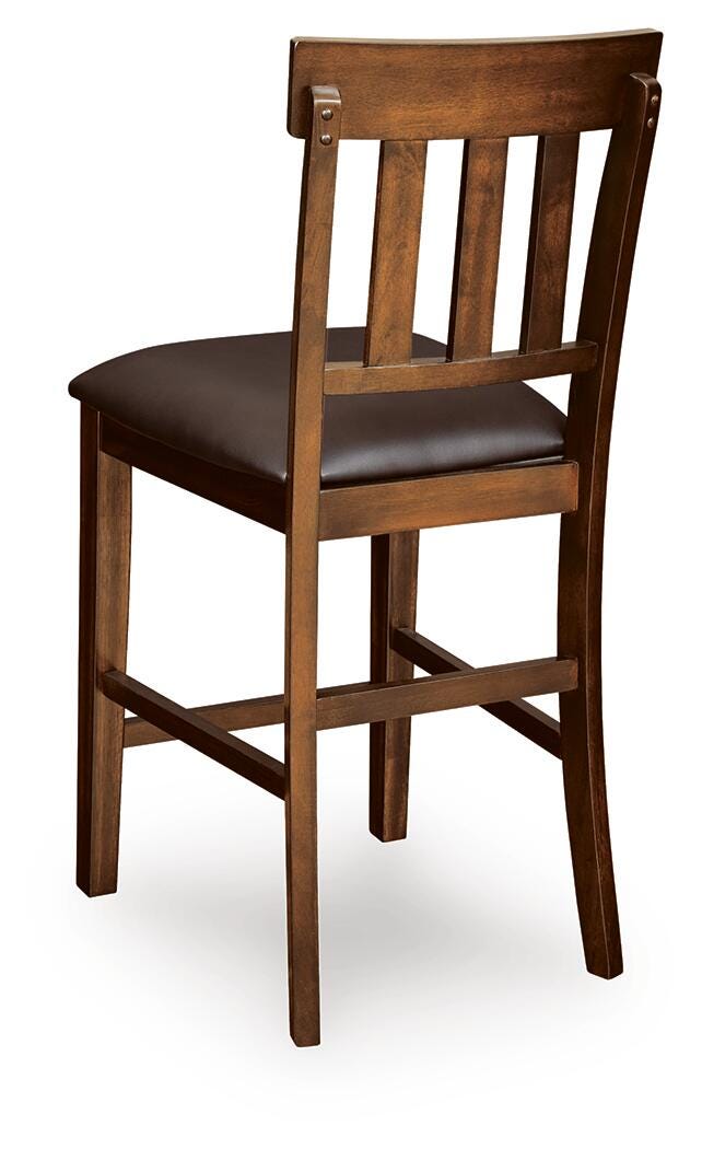 Ashley Ralene Medium Brown Counter Height Bar Stool (Set of 2)