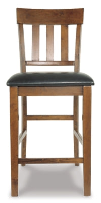 Ashley Ralene Medium Brown Counter Height Bar Stool (Set of 2)