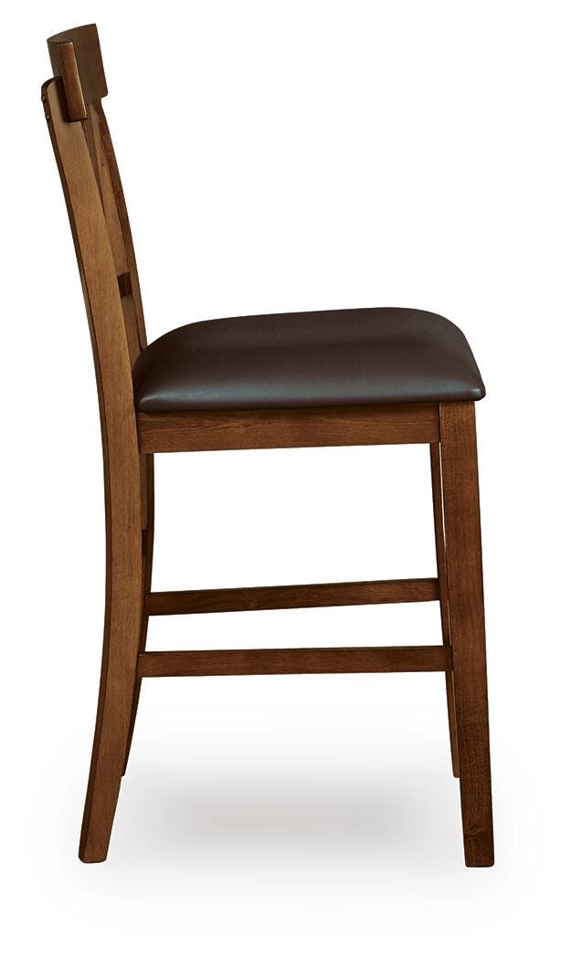 Ashley Ralene Medium Brown Counter Height Bar Stool (Set of 2)
