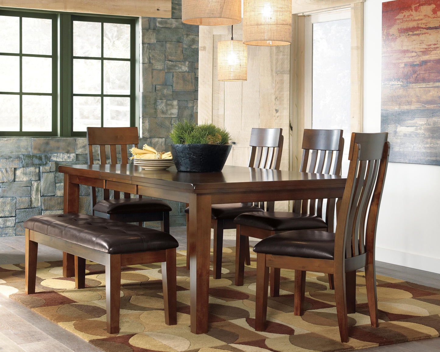 Ashley Ralene Medium Brown Dining Bench