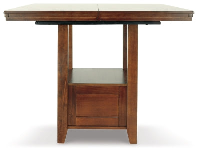 Ashley Ralene Medium Brown Counter Height Dining Extension Table
