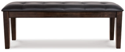 Ashley Haddigan Dark Brown Dining Bench