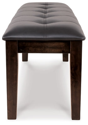Ashley Haddigan Dark Brown Dining Bench