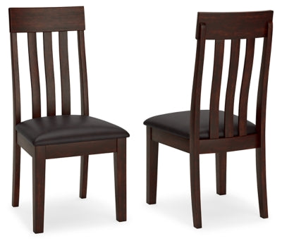 Ashley Haddigan Dark Brown Dining Chair (Set of 2)