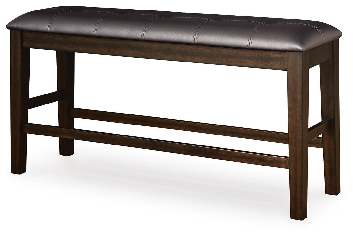 Ashley Haddigan Dark Brown Counter Height Dining Bench