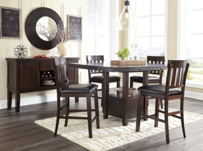 Ashley Haddigan Dark Brown Dining Server