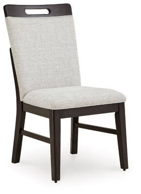 Ashley Neymorton Light Gray Brown Dining Chair (Set of 2)