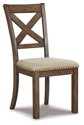 Ashley Moriville Beige Dining Chair (Set of 2)