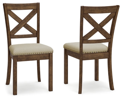 Ashley Moriville Beige Dining Chair (Set of 2)