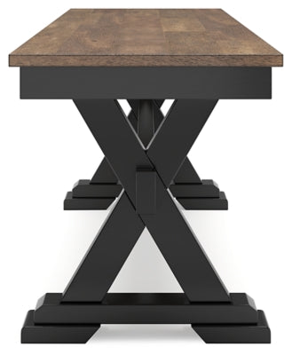 Ashley Wildenauer Brown Black 50" Dining Bench