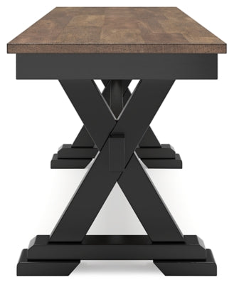 Ashley Wildenauer Brown Black 50" Dining Bench