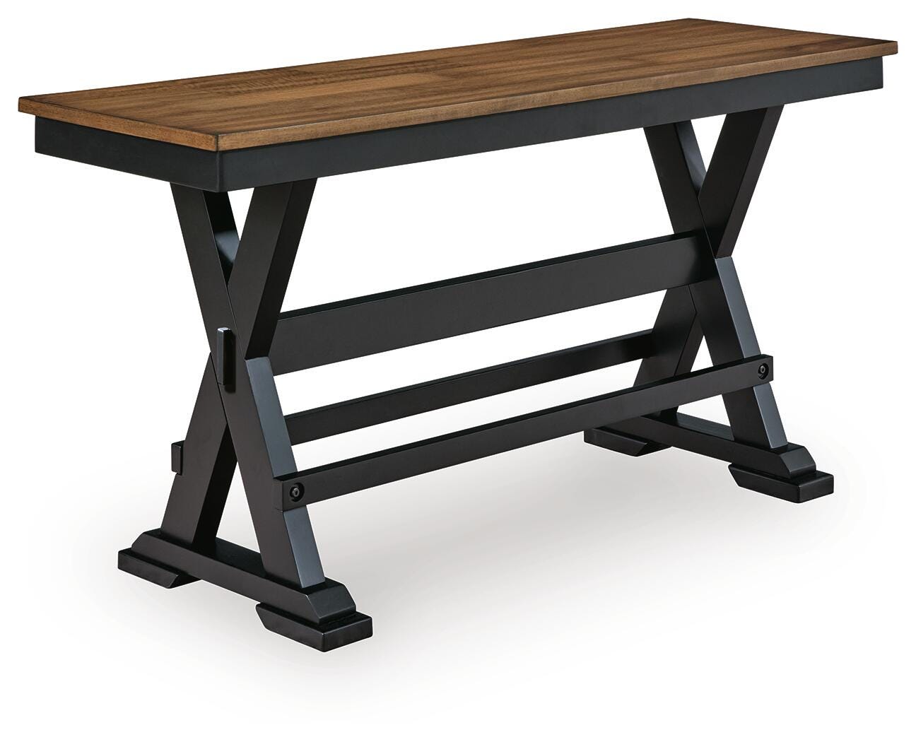 Ashley Wildenauer Brown Black 48" Counter Height Bench
