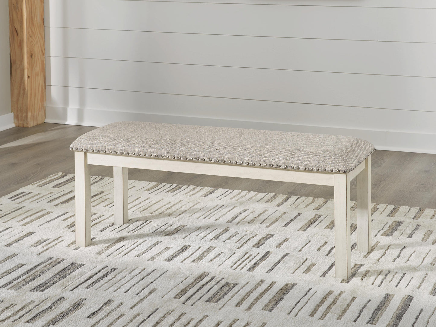 Ashley Robbinsdale Antique White 48" Dining Bench