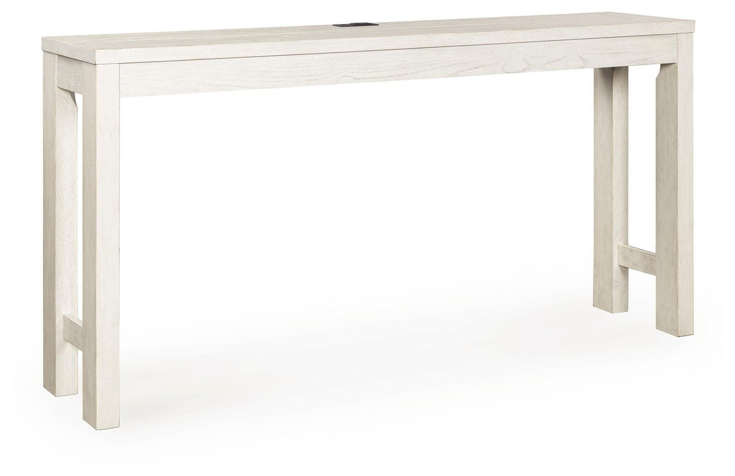 Ashley Robbinsdale Antique White Counter Height Dining Table and 3 Barstools Set (Set of 4)