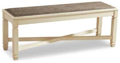 Ashley Bolanburg Two-tone Dining Bench