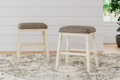 Ashley Bolanburg Two-tone Counter Height Bar Stool (Set of 2)