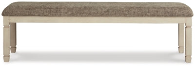 Ashley Bolanburg Two-tone 65" Dining Bench