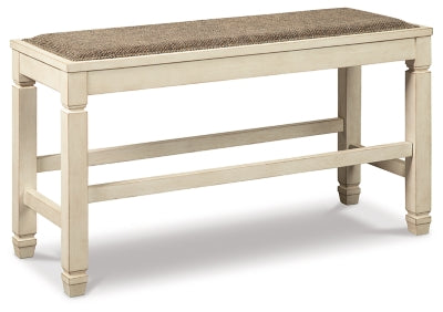 Ashley Bolanburg Two-tone Counter Height Dining Bench