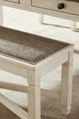 Ashley Bolanburg Two-tone Dining Bench
