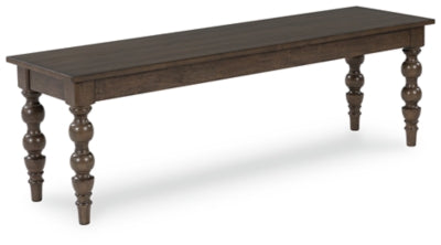 Ashley Veramond Dark Brown 58" Dining Bench