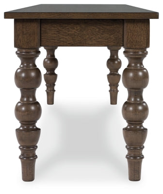 Ashley Veramond Dark Brown 58" Dining Bench