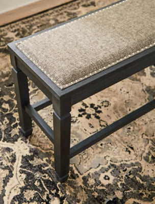 Ashley Tyler Creek Antique Black Counter Height Dining Bench