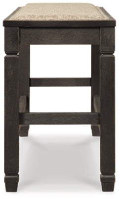 Ashley Tyler Creek Antique Black Counter Height Dining Bench