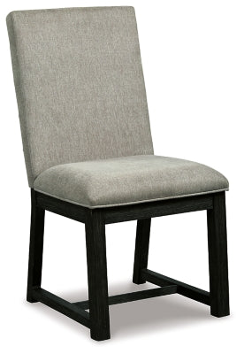 Ashley Bellvern Dark Gray Dining Chair (Set of 2)