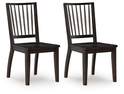 Ashley Charterton Brown Dining Chair (Set of 2)