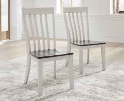 Ashley Darborn Gray Brown Dining Chair (Set of 2)