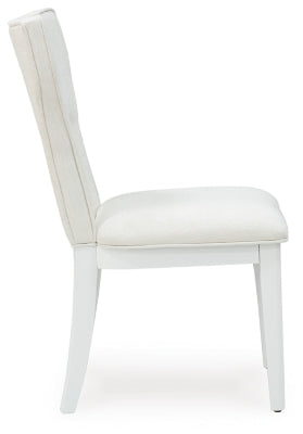 Ashley Chalanna White Dining Chair (Set of 2)