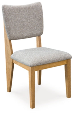 Ashley Sherbana Light Brown Dining Chair (Set of 2)