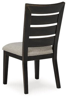 Ashley Galliden Black Dining Chair (Set of 2)