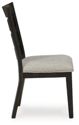 Ashley Galliden Black Dining Chair (Set of 2)