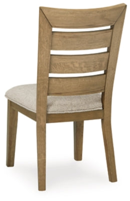 Ashley Galliden Light Brown Dining Chair (Set of 2)