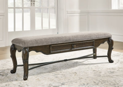 Ashley Maylee Dark Brown 63" Dining Bench