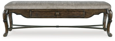 Ashley Maylee Dark Brown 63" Dining Bench