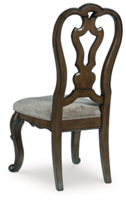 Ashley Maylee Dark Brown Dining Chair (Set of 2)