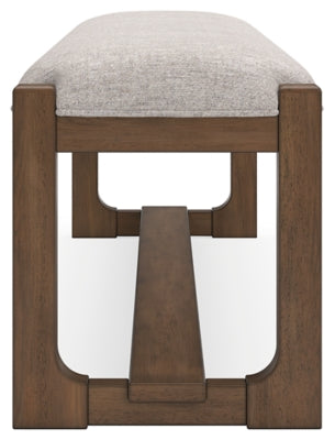 Ashley Cabalynn Oatmeal Light Brown 63" Dining Bench