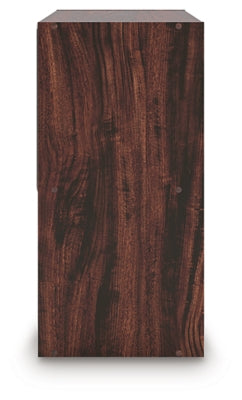 Ashley Glosmount Cherry Light Brown Four Cube Organizer