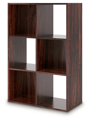 Ashley Glosmount Cherry Light Brown Six Cube Organizer