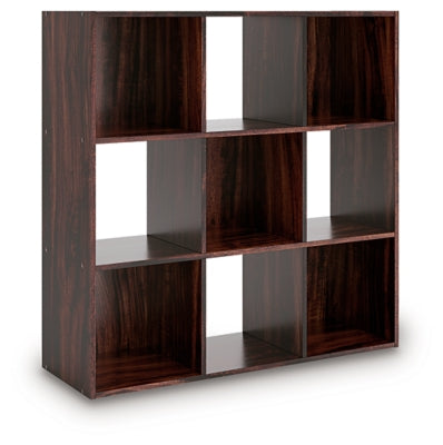 Ashley Glosmount Cherry Light Brown Nine Cube Organizer